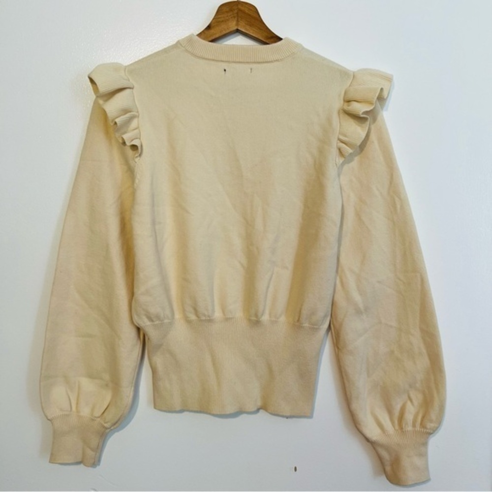 Who What Wear Ruffle Sweater - Picture 2 of 5